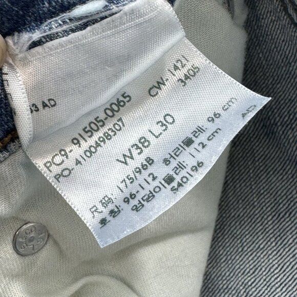 Signature by Levi Strauss GOLD Bootcut Stretch Mens Denim Jeans Blue Medium Wash - Picture 8 of 8